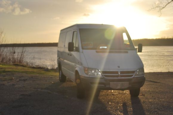 Memphis Tennessee river front at sunset