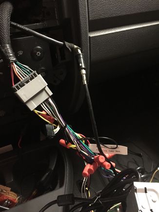 Wiring harness antenna kit