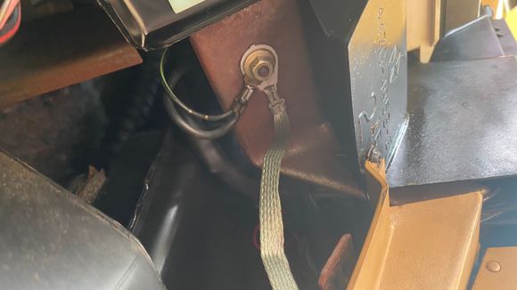 Ground Point Under Dash