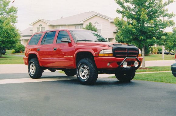 1999 Durango.  250,000 miles when I traded her in