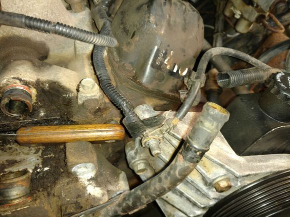 I think one of these goes to the fuse box on the fender.