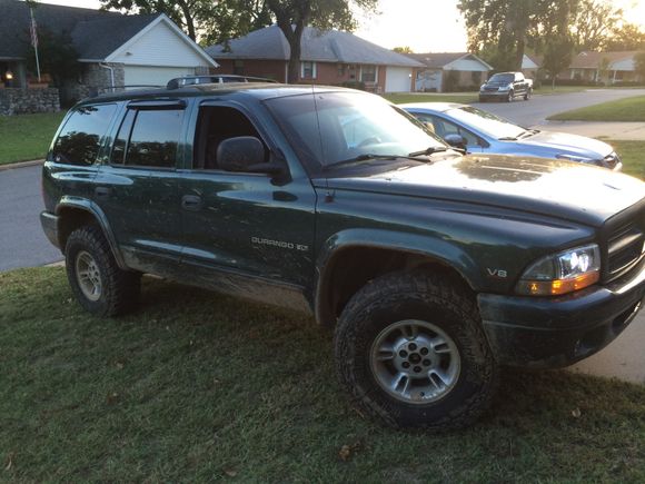 After a night in the mud