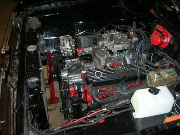 radiator installed