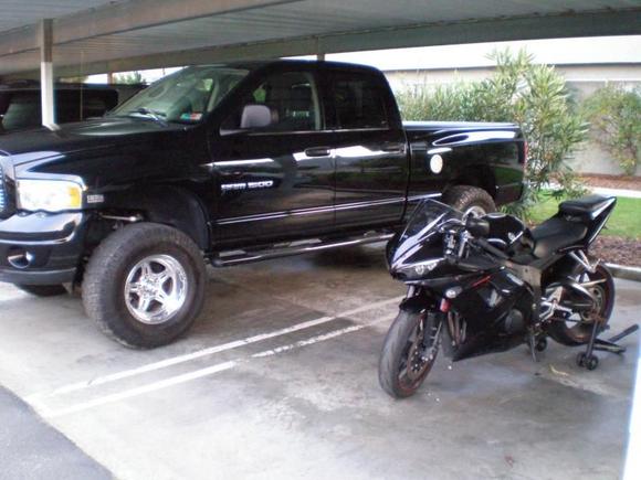 The Hemi and the Scooter