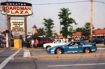 On the street during the Hot Rod Supernations in Boardman Ohio