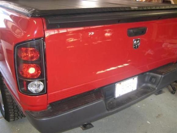 new tail lights...