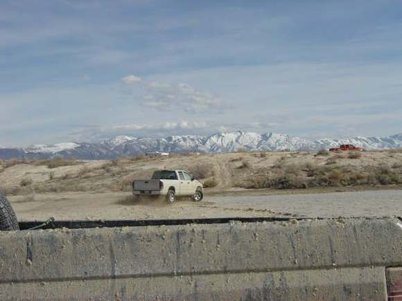 Wheelin' in Delle, Utah