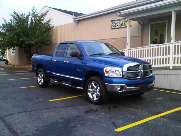 My new Big Horn the night I picked her up from the Dealer.