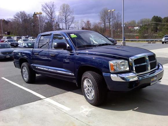 At the dealer the day I bought my Dakota.