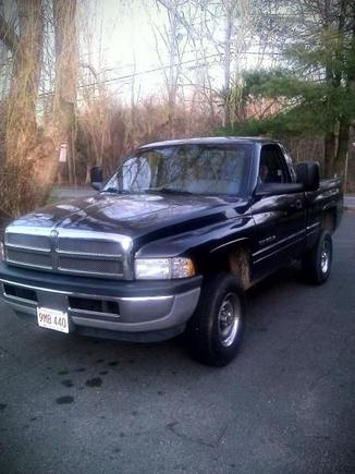 New Tow Mirrors, Before painting bumper