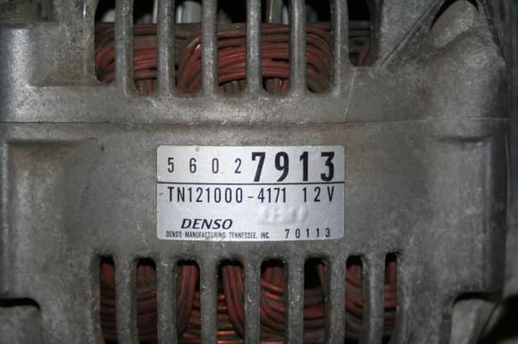 Nippondenso 136 amps