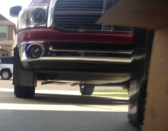 Aero mods.  Front splitter, eng belly panel, and front wheel fairings.