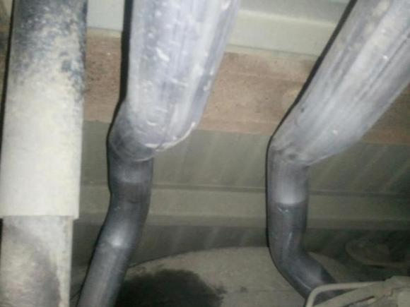 2 1/4 inch pipes.