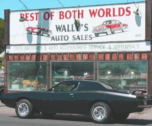 71 RT in front of classic car dealer in Pendleton, Oregon where I live.
