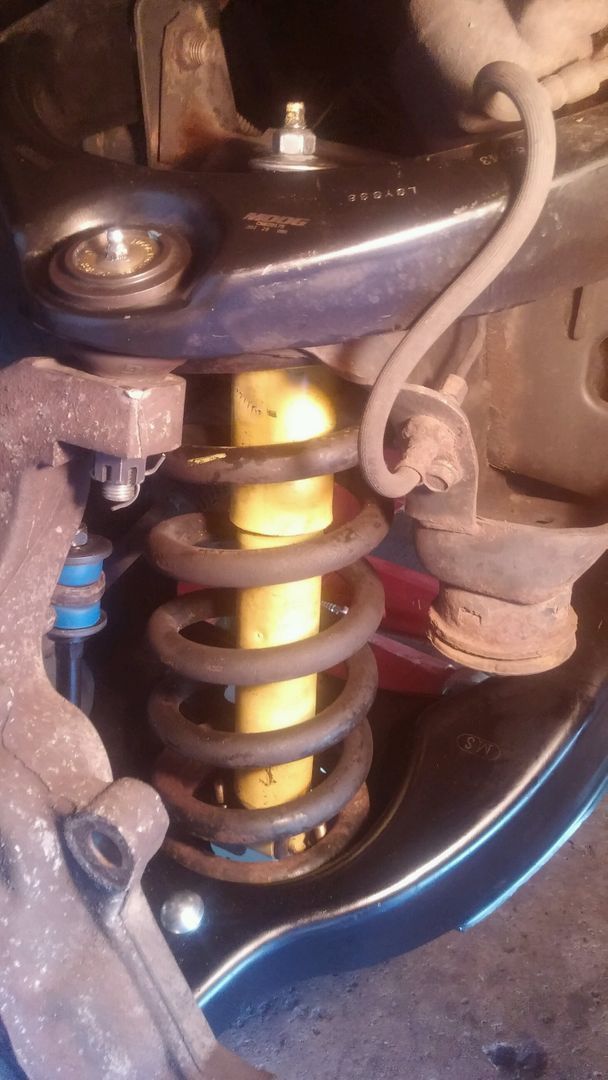 Front suspension replacement project