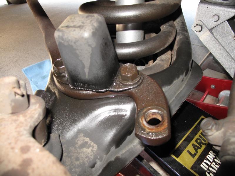 Replaced strut rod bushings