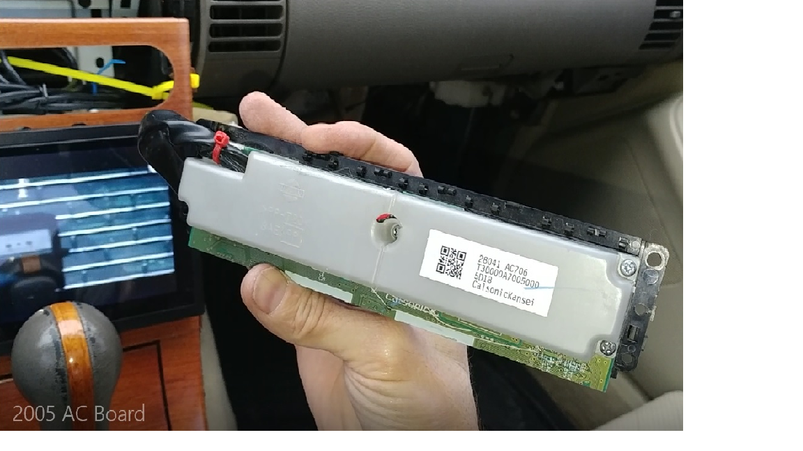 Double Din Multimedia Install factory AC board cut down and steering