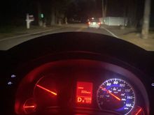 6k+ on tachometer came back but blinks and goes out sometimes