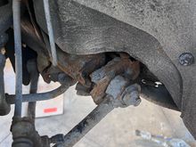 I recently broke that part on my G37x took it to a mechanic he says am supposed to change the whole rear subframe 
I need help
Please 