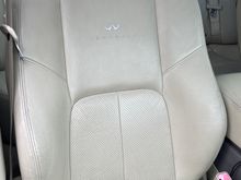 Original passenger seat back 