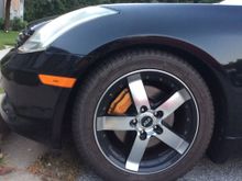 Got my winter tires on and ready,  its a little early i know but the summer tires were getting pretty done and id rather be safe and also i cant afford new all season tires at the moment i kinda just spent all my money on my dream car!!!!  michelin ice xI3 by far the best winter tire on the market they dont feel or sound different than the summer tires i was shocked!