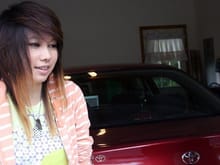 ann&lt;3 with her corolla type-SHIEET!