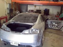 G35 getting ready for paint