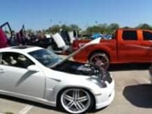 Me,My Boy and the fellas at Low Low Car show
