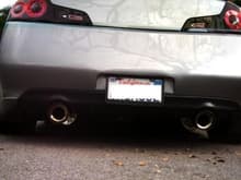 Fast Intentions Carbon Fiber Exhaust