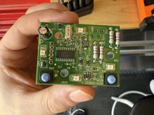 This is the clocks circuit board