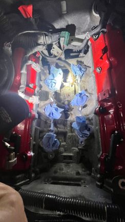 Realizing we had more work to do than the valve covers…