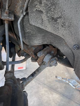 I recently broke that part on my G37x took it to a mechanic he says am supposed to change the whole rear subframe 
I need help
Please 