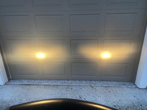 The after light-on-the-garage test