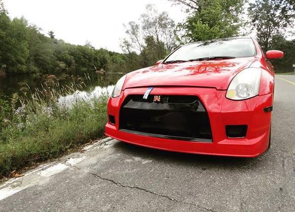 infiniti g35 red gtr style body kit#g35#redcar#monbb#bodykit#gtrstyle#34#infiniti#car#passion#flash#sun#love2ride