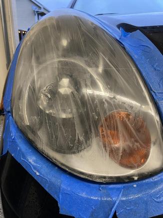 after 3rd wave of sanding
