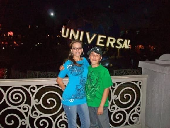 Universal Orlando with my son