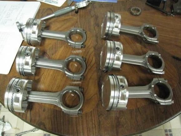 Piston and Rods