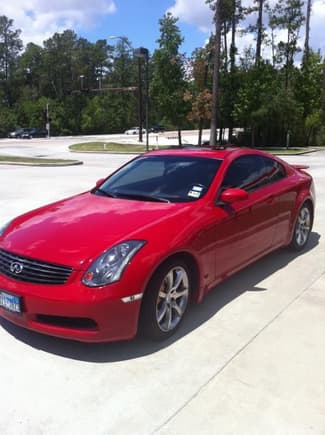 just picked her up down in spring texas... things to be expected new set of 20&quot; Gloss Black Koko Kuture Fann rims. HKS Exhaust, Tein S-tech Lowering Springs...