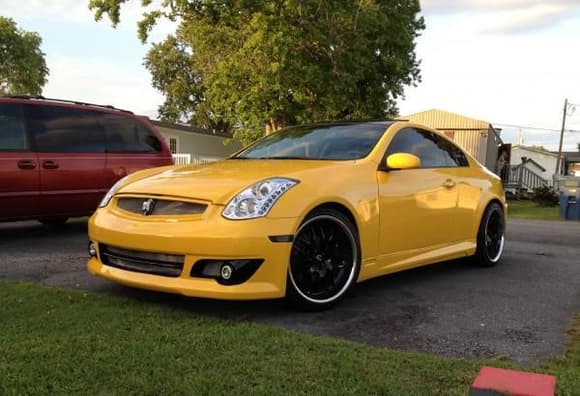 My G35 K speed body kit!