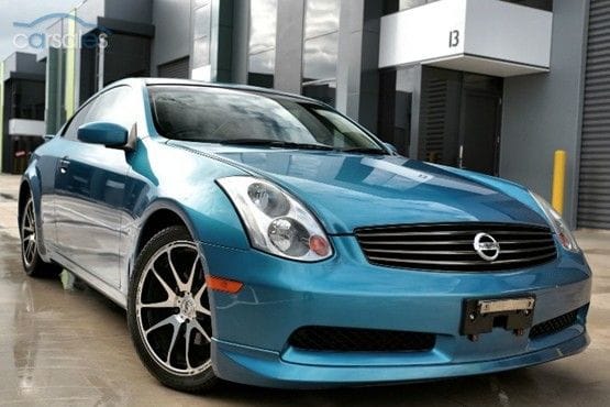 Blue v35 coupe pre mods