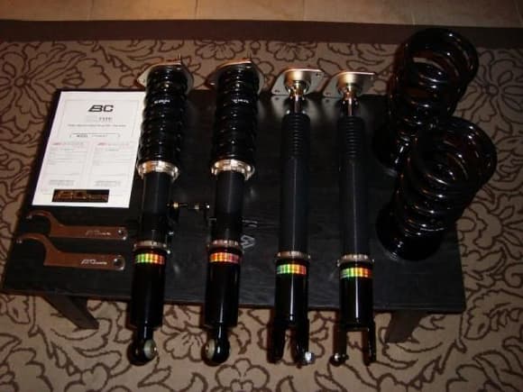 BC Racing BR Coilovers