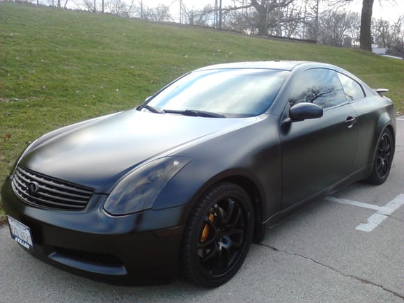 Infiniti 2004 g35 matte black