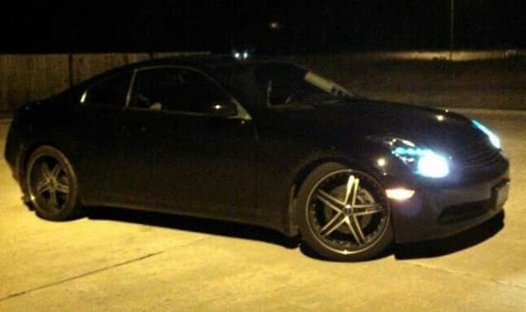 My baby at night time :D