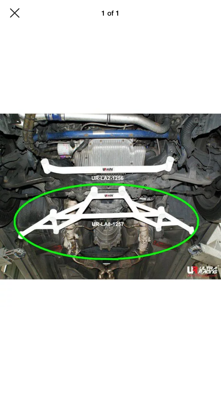 Front Crossmember Subframe Brace Replacement, Opportunity to Upgrade