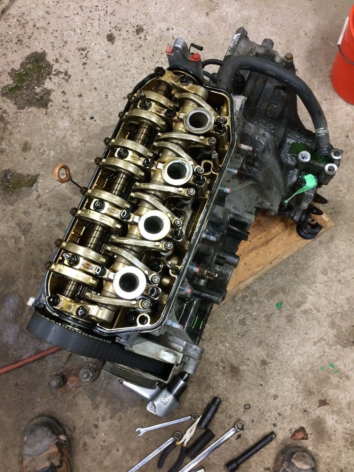 incorrect exhaust rocker arm installation HondaTech Honda Forum