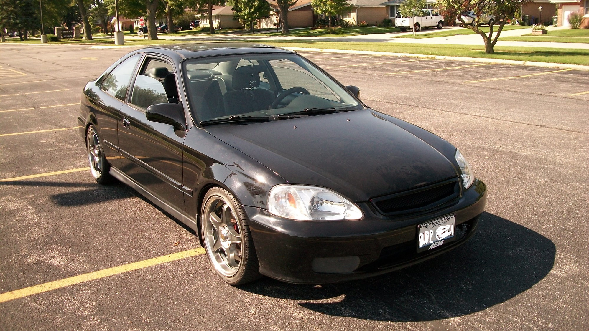 Honda Civic Ex Black