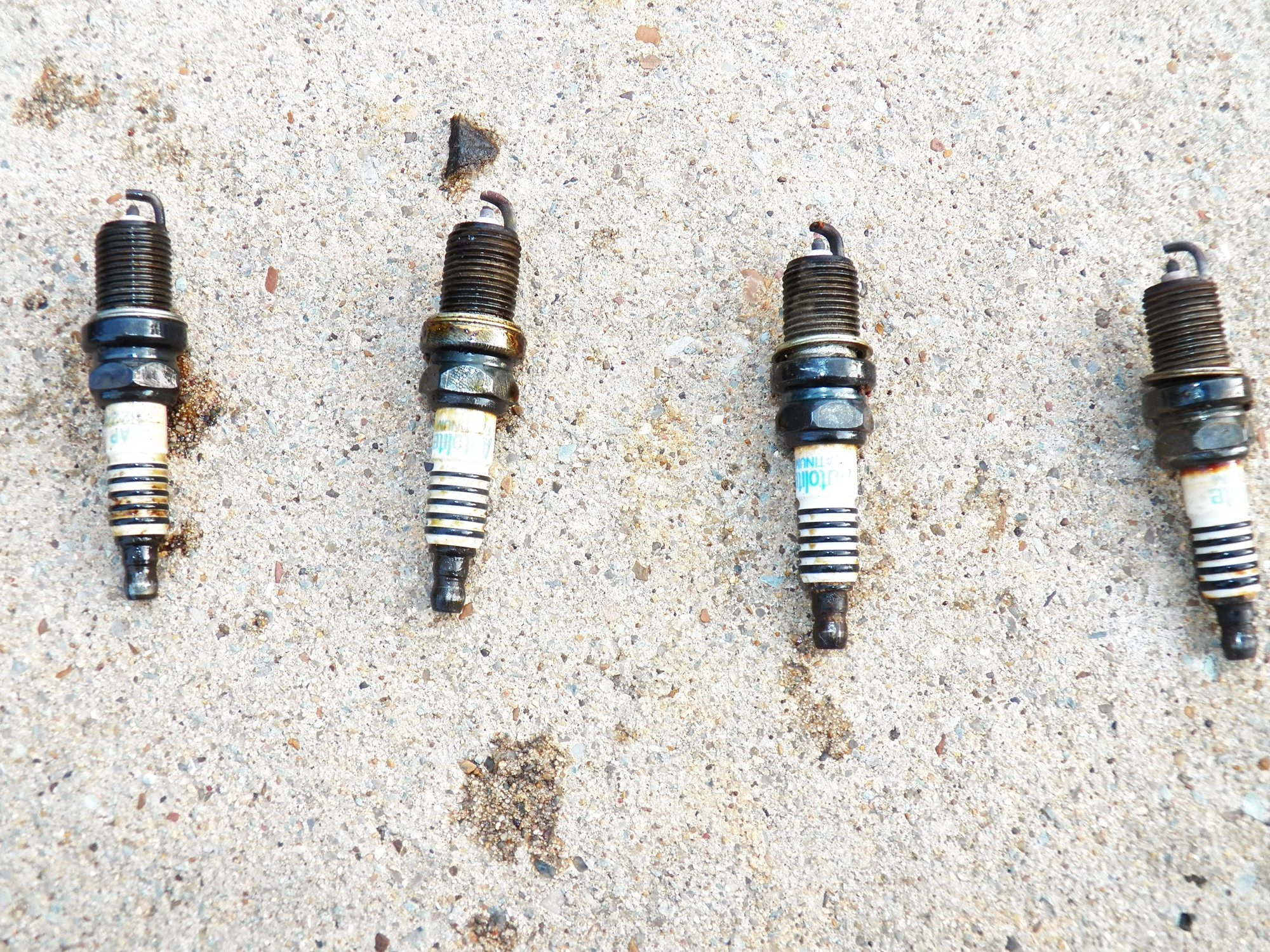 spark plug electrodes black HondaTech Honda Forum Discussion