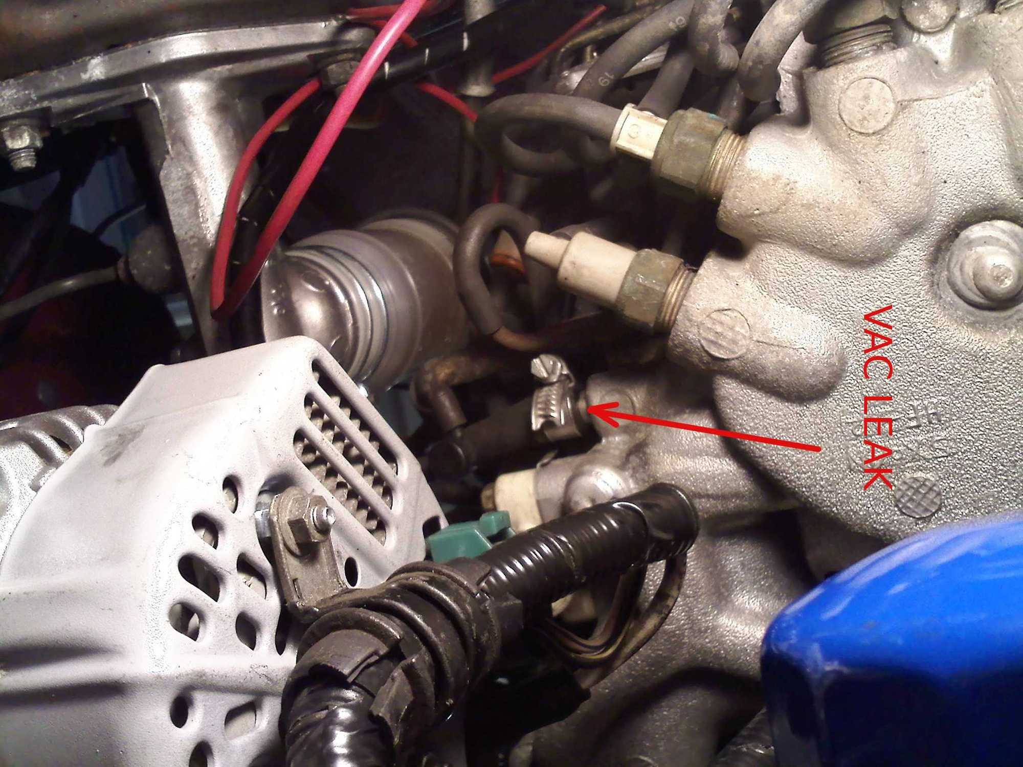 86 civic Vacuum leak
