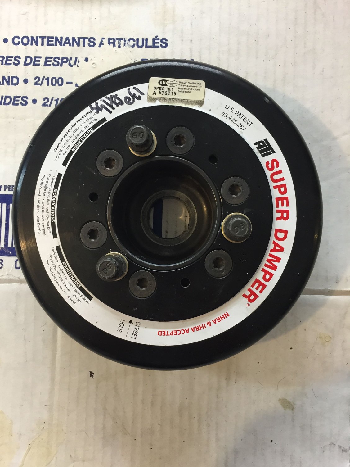 ATI Super Damper Race version Bseries HondaTech Honda Forum