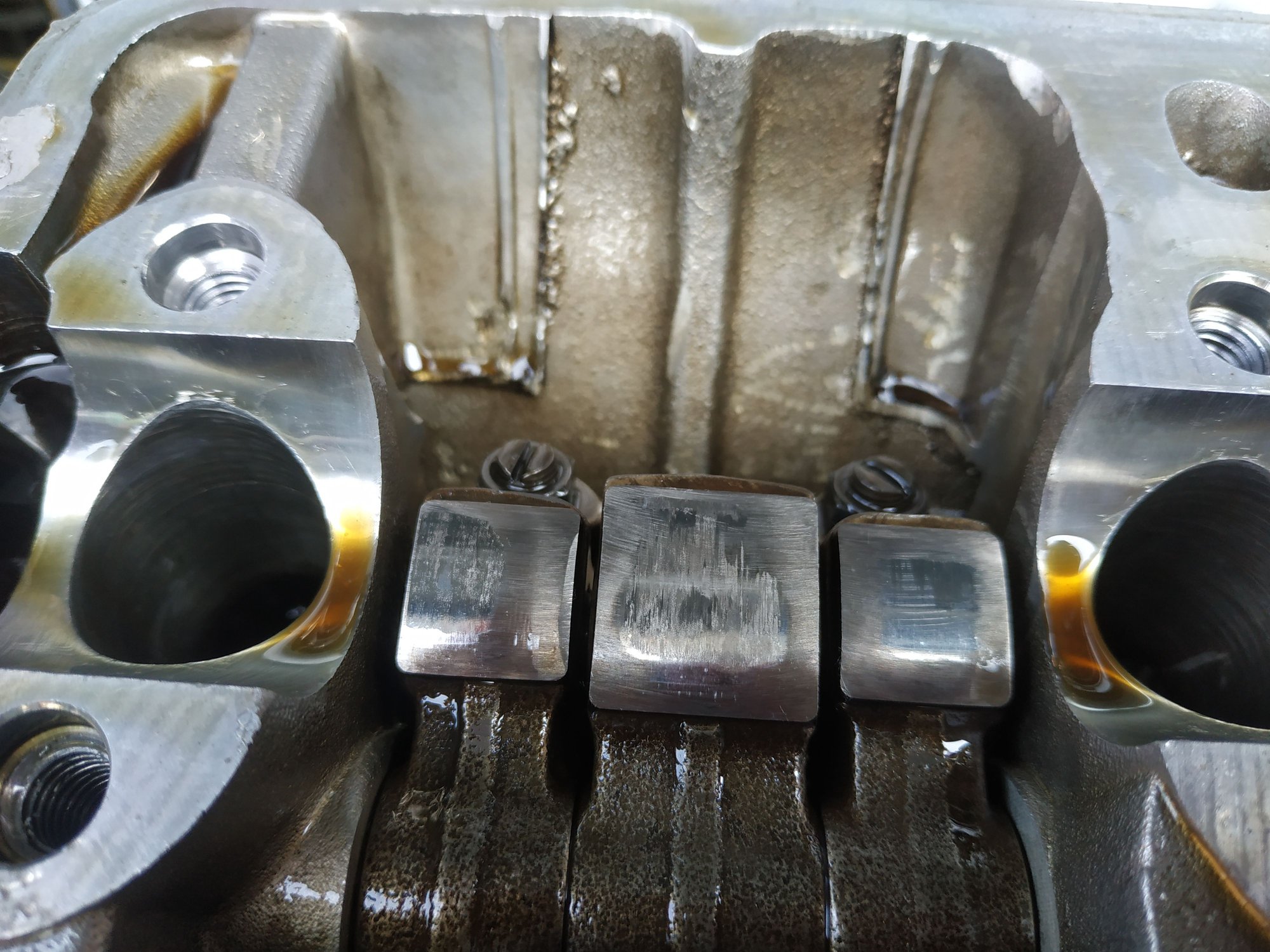 Troubleshooting B20 vtec cams show rocker pad wear HondaTech